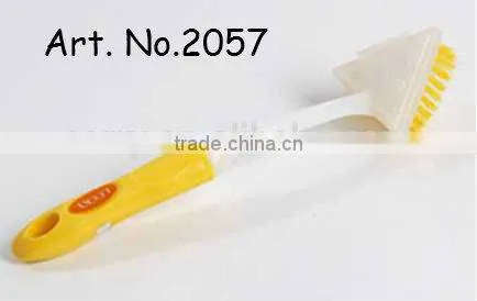 2014 New design bowl window cleaning brush plastic handle