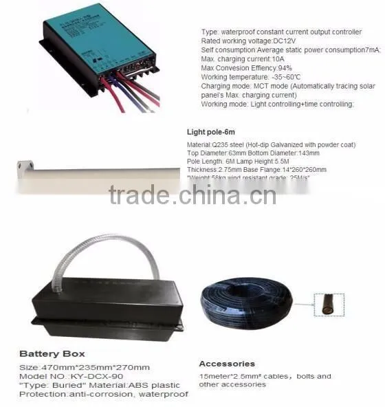 rechargeable battery for led the lamp solar light