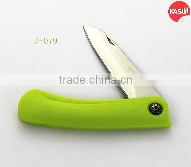 D-078 folding blade pocket knife with opener multi function kitchen knife set