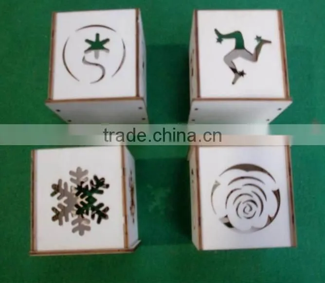 laser cutout wooden craft products
