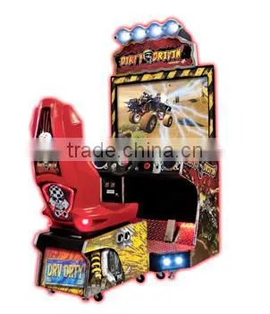 2017 DianFu 42 inch dirty driving car racing simulator game machine for sale