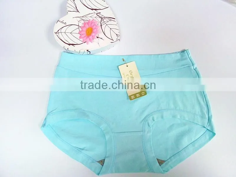 Young girl panty cotton fabric cheap women underwear