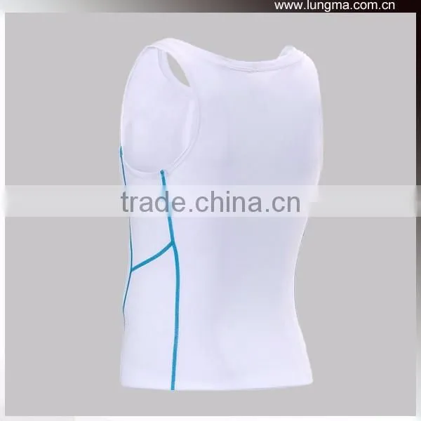 OEM Womens Sleeveless Compression Vest Tank Top