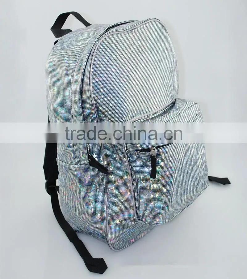 HFR-YB-131 2016 H ot sales PU backpack flashing light factory