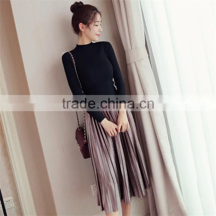 New hot style women's dress lady skirts Velvet skirts