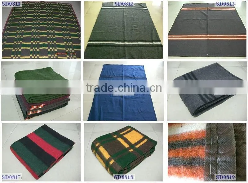 army green military blanket