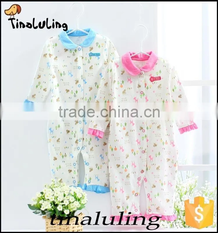 100 cotton infant baby girls romper wholesale girls cute lovely rabbit bodysuits baby jumpsuits