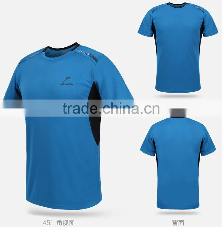 men breathable sweat plain t-shirts/women sport dri fit custom t-shirt