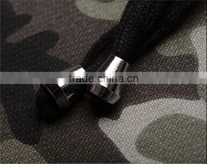 Camo Hoodie Pullover Autumn Sweatshirt