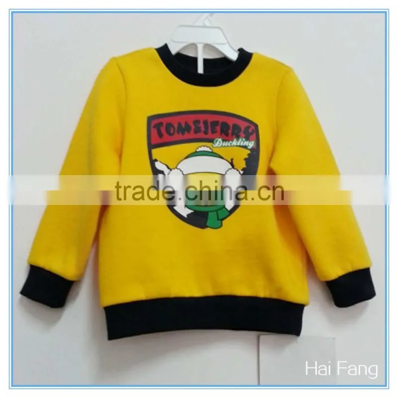 Kids clothing suppliers China custom crewneck sweatshirt high quality cotton sweatshirt hoodie printed shirts