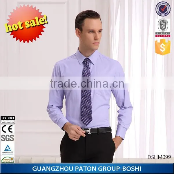 Custom 100% Cotton White Pant Shirt New Style Pant Men's Dress Shirt Design
