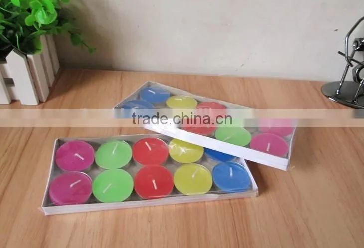 Hot Selling Aroma Smokeless Colorful Birthday Candle