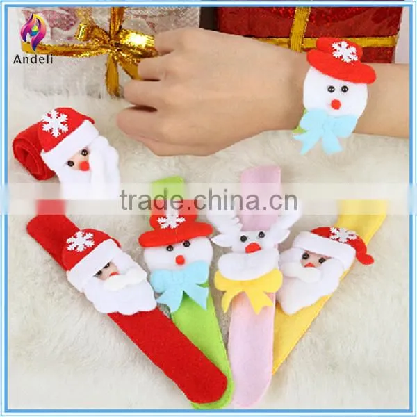 Ally Express Wholesale Christmas Gift Snowman Cicket Child Felt Bracelet