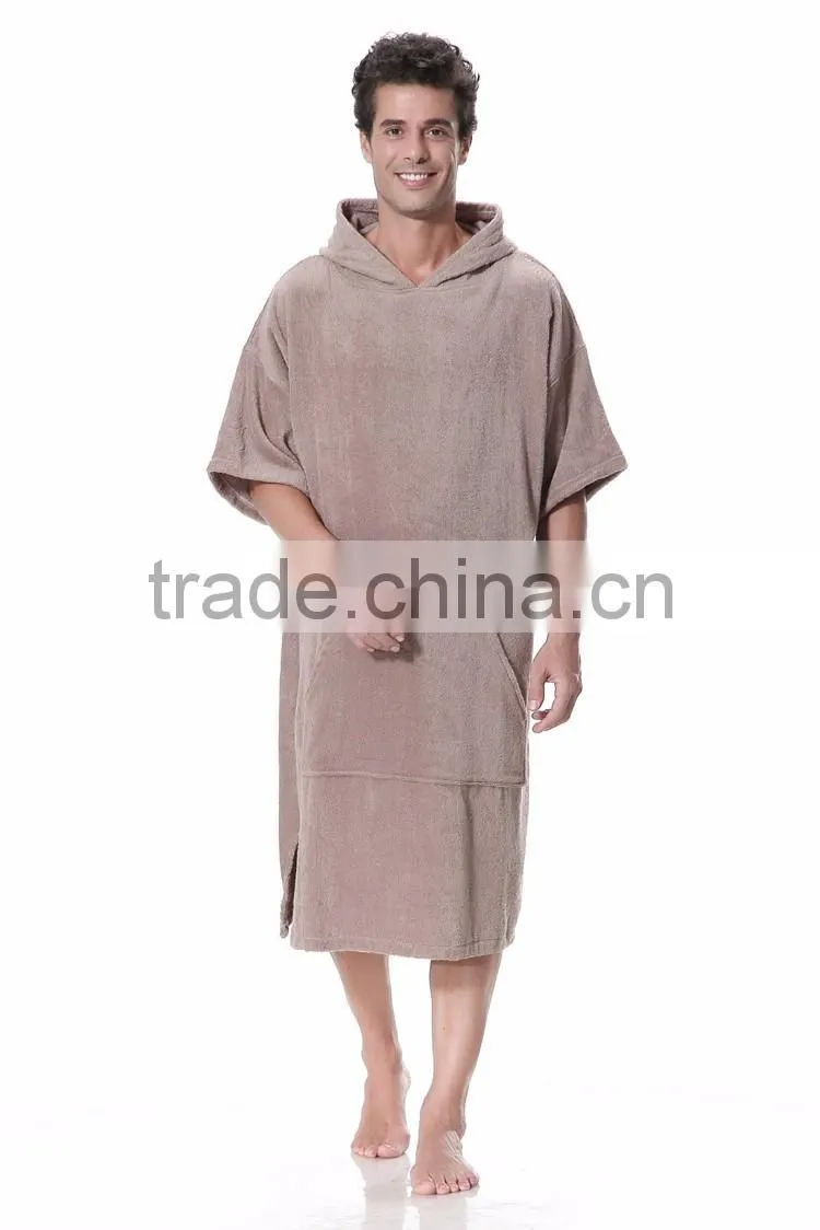 Hooded poncho towels for adults surf poncho towel