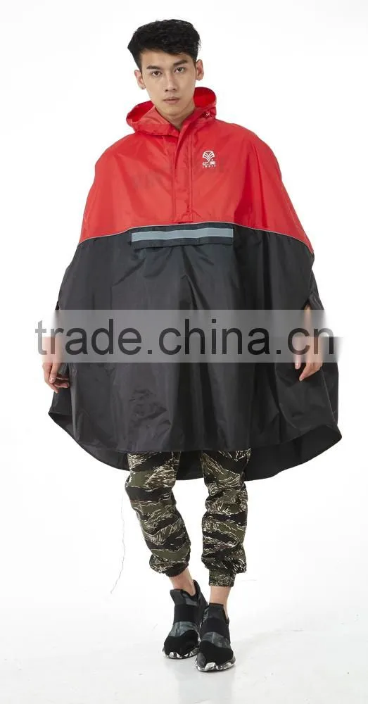 reusable rain poncho