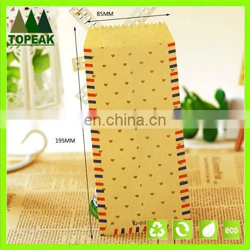 2016 best selling Cute Cartoon kraft Colorful Gift Envelope