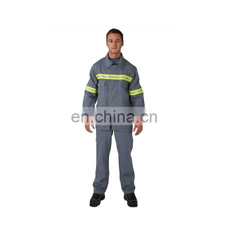 Hot sale top quality best price flame retardant safety overalls workwear for mining