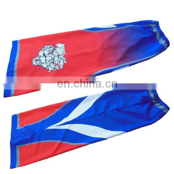 cheap custom sublimation polyester hockey socks