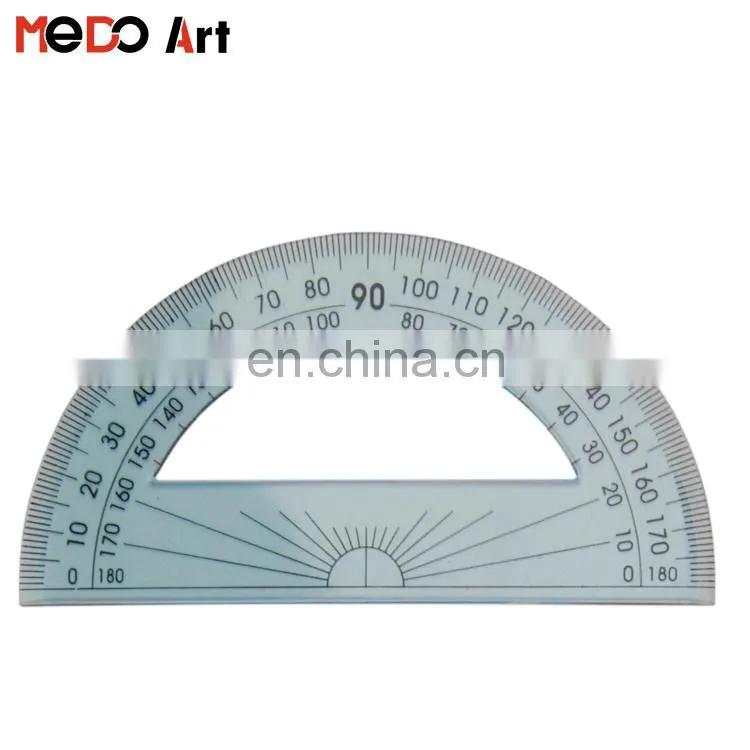 High Quality Plastic Ruler and Protractor and Set Square Set