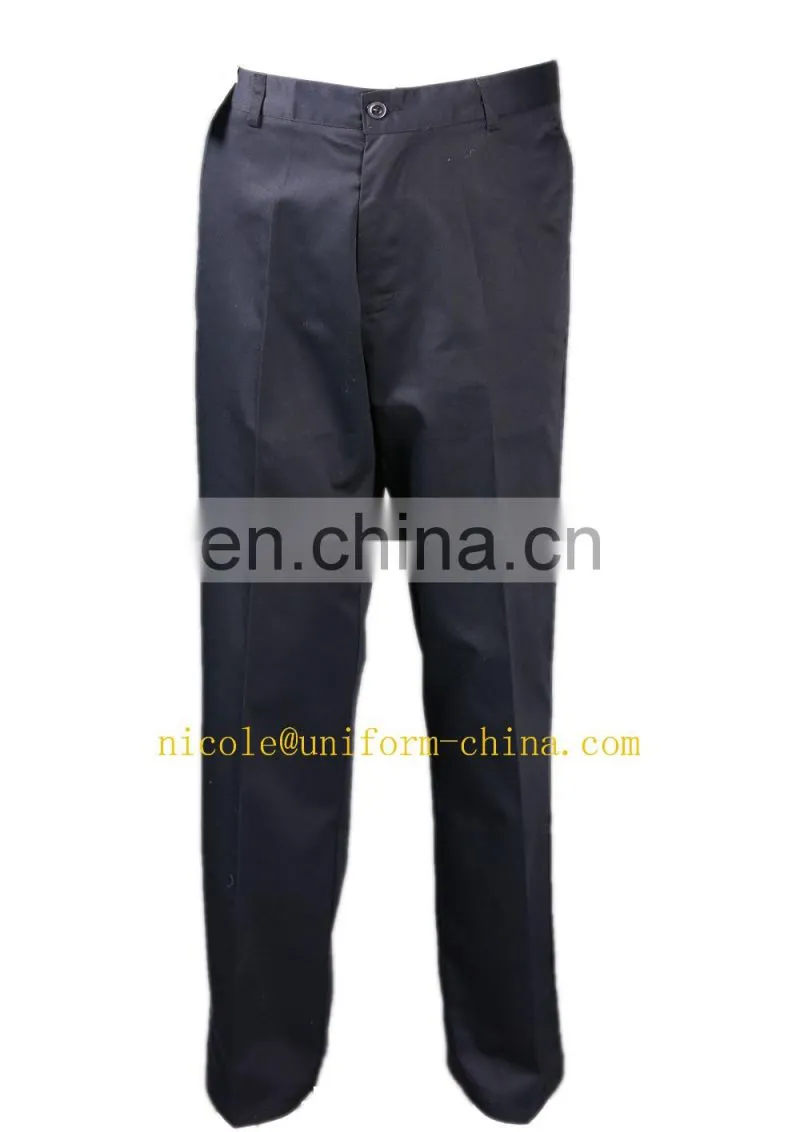 cheap mens work suit cargo pants with side pockets