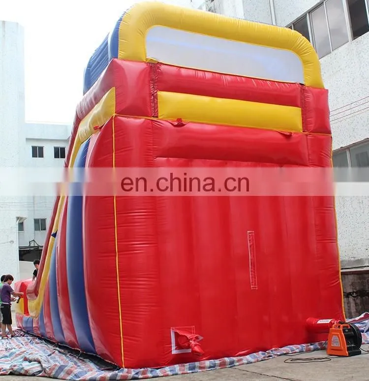 Commerical outdoor giant inflatable slip n slide for kids and adult