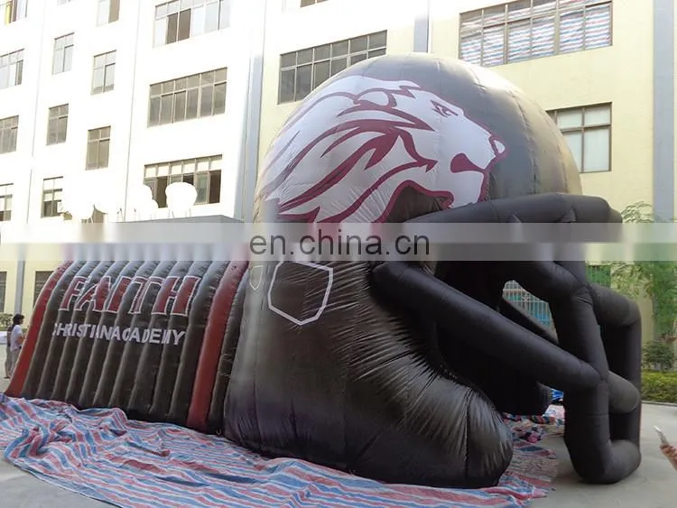 Football Helmet Tunnels sports tunnel inflatable