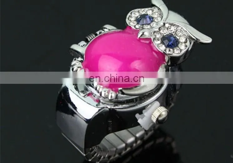 2014 fashion owl ring watch