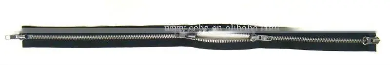 High Quality No.5 Fashion Four Slider Metal Zipper