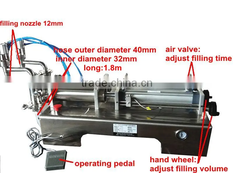 Semi Automatic Cream,Paste,Ketchup,Toothpaste,Cosmetic Cream,Tomato Sauce Filling Machine On Sale