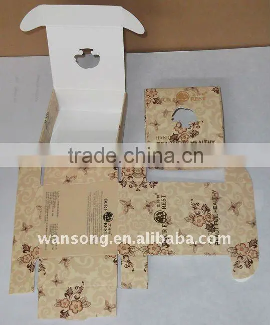 Customized recycled brown paper box