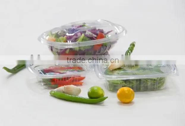 DC8S/240ml disposable PET deli container with lid,clear plastic fruit box,clear PET parfait cup