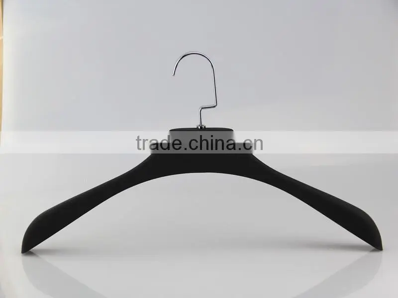 HA6842 black hanger cover rubber clothes hanger space saver