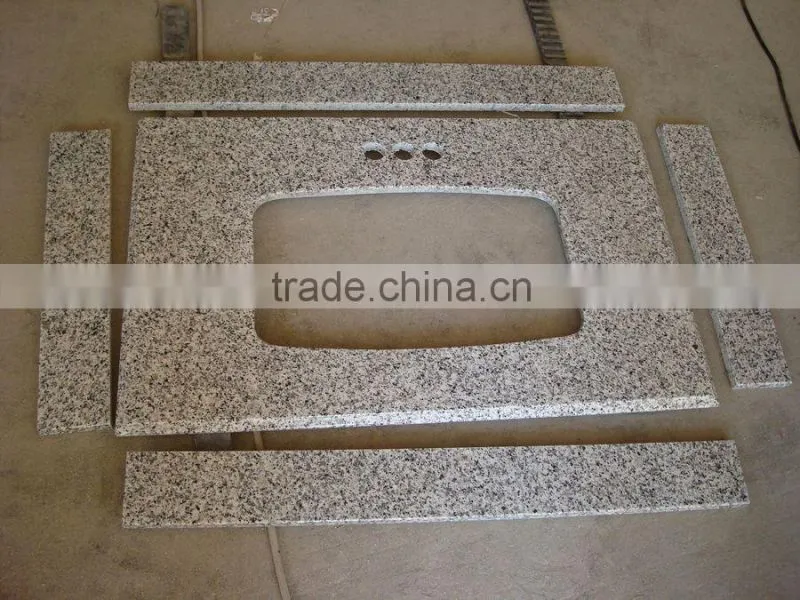 Cheap Chinese Grey Granite Vanity Tops for Hotel Project