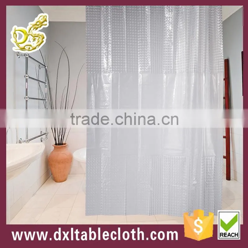 hookless waffle shower curtain