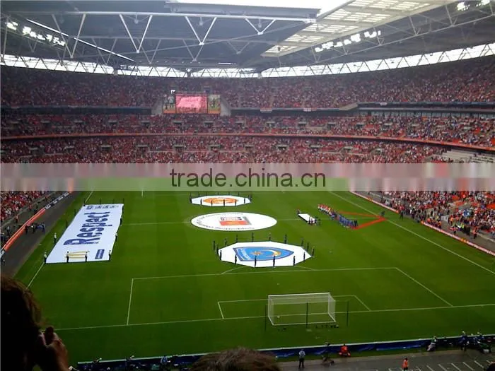 Quick installation steel structure prefabricated soccer stadium