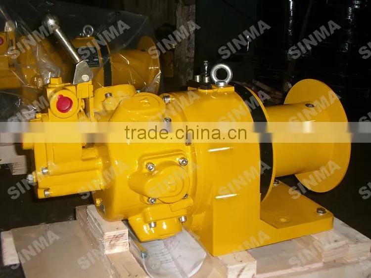 BIG DISCOUNT!!! Manual operated single drum type PNEUMATI WINCH for sale