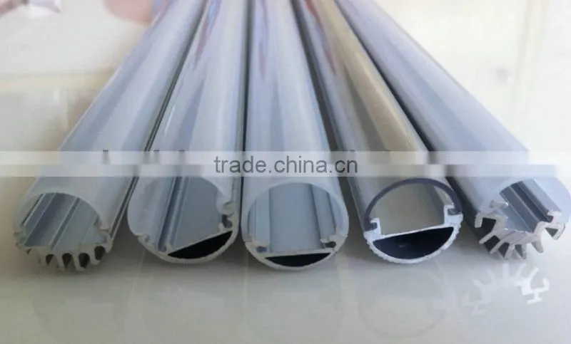 U Shape Extruded Aluminium LED Strip Profiles