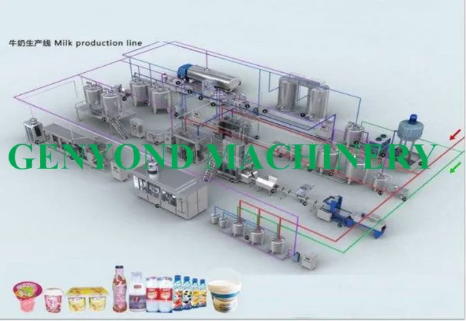 Factory Genyond Cheese Making Machine Cheese Vat Press Cooker Stretcher Maker Equipment Mozzarella Cheese Production Line