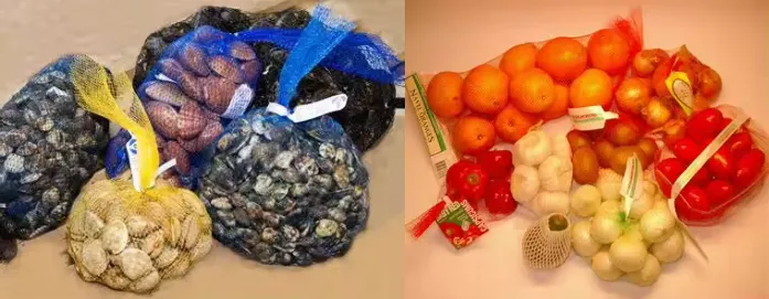 Mesh Net Bag Packing Machine for Edamame Garlic Onion Potato Sweet Potato