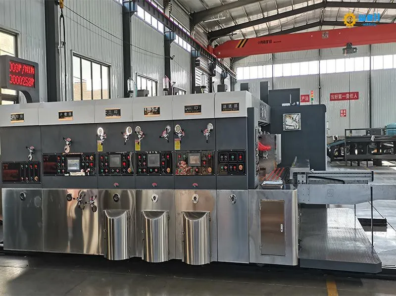 China flexo printer slotter die cutter machine supplier