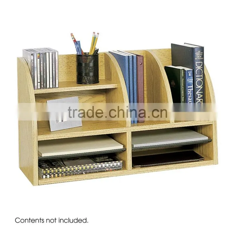 Wooden file case wooden bookcase wooden organizer