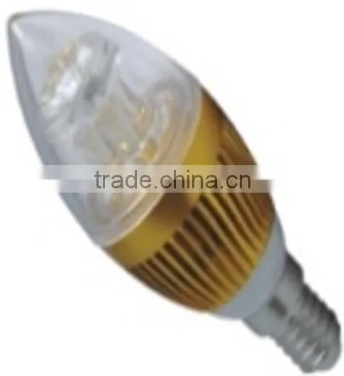 Light 3w E17 Base B15 LED Candle Bulb