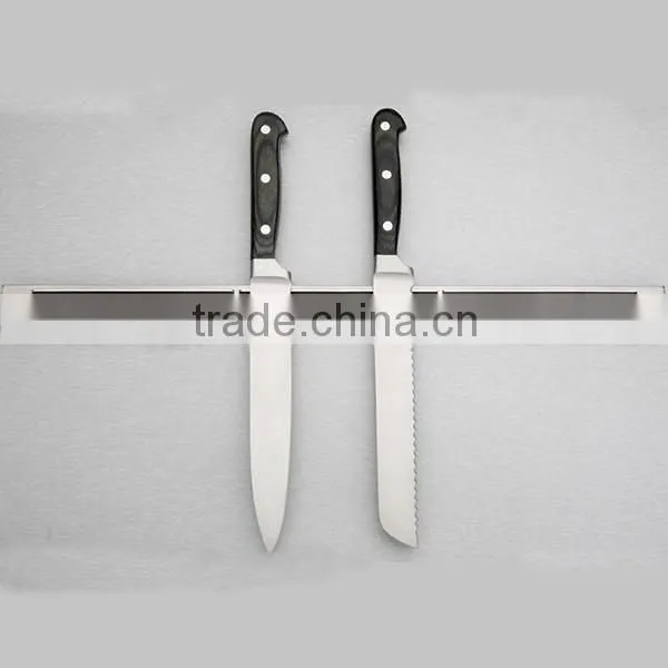 stainless steel wall mounted Kitchen Knife Wall Rack magnetic knife bar kitchen magnetic knife strip
