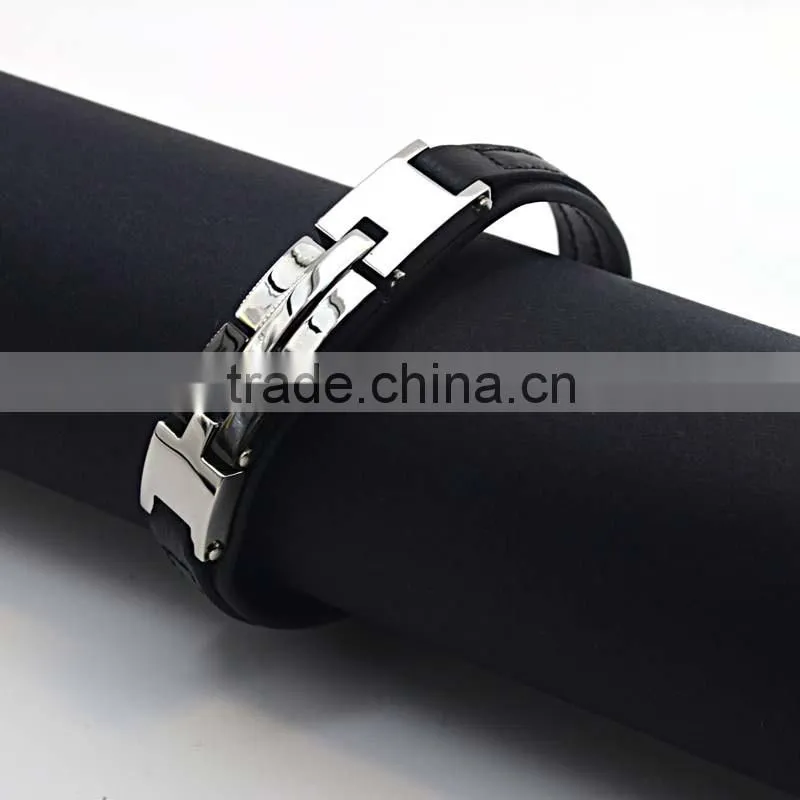 china jewelry wholesales leather fashion bracelet