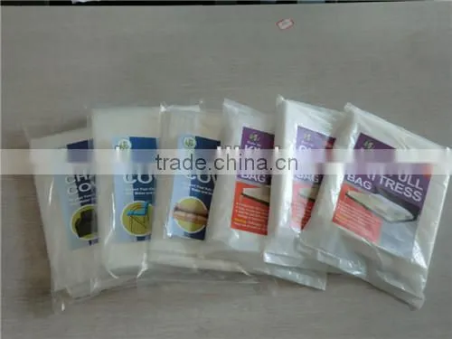 plastic bag for packing bed sheet