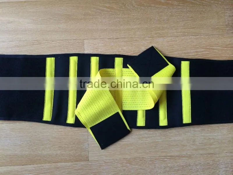 Adjustable lower waist trimmer back lumbar support belt OEM