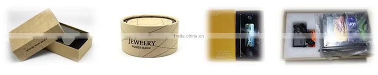 Latest high-end gift design 6600mAh cell wireless phone charger device with arc advertising screen