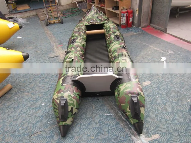 camouflage inflatable kayak