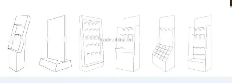 Personalized Cardboard Furniture Display Drawer,Paper Drawer Display