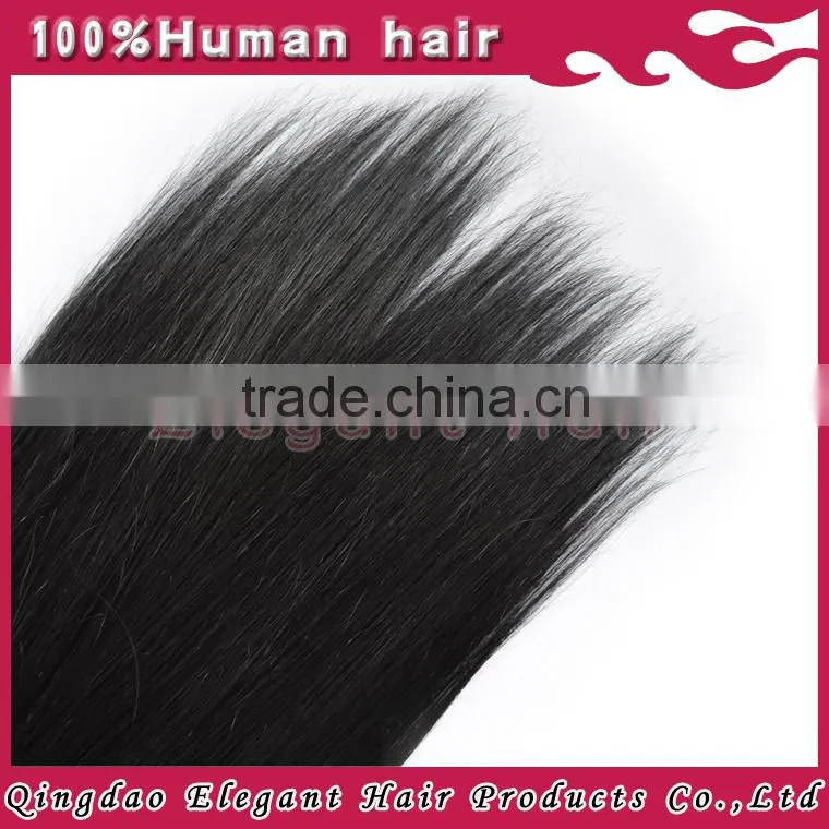 Popular 5A grade double sided fusion tape virgin human hair extension